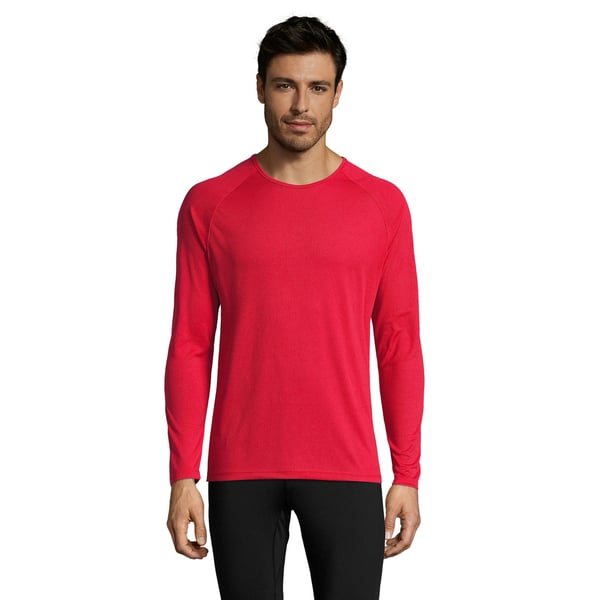 SOLS Mens Sporty Long Sleeve Performance T-Shirt