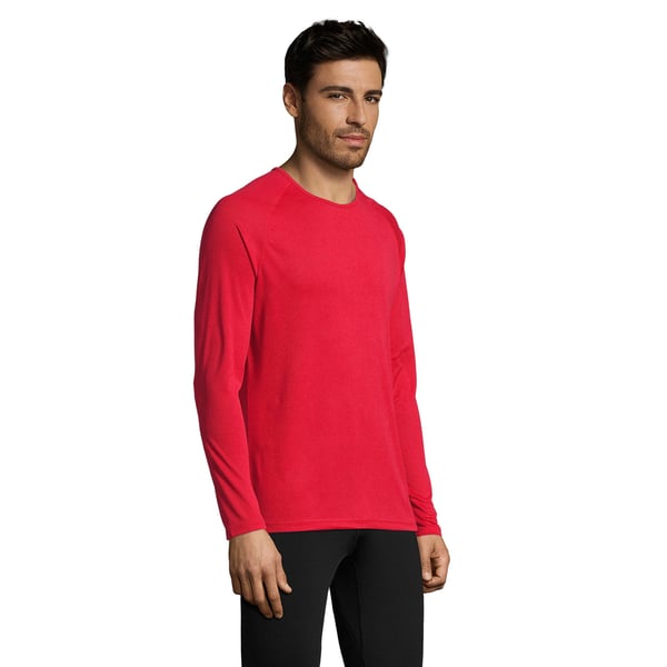 SOLS Mens Sporty Long Sleeve Performance T-Shirt