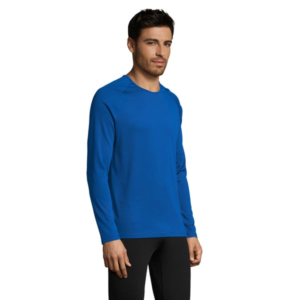 SOLS Mens Sporty Long Sleeve Performance T-Shirt
