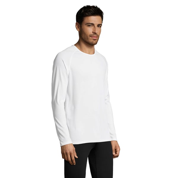 SOLS Mens Sporty Long Sleeve Performance T-Shirt