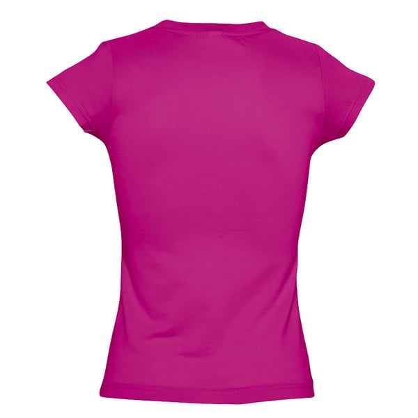 SOLs Womens/Ladies Moon V Neck Short Sleeve T-Shirt