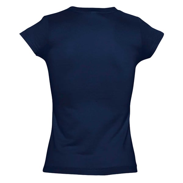 SOLs Womens/Ladies Moon V Neck Short Sleeve T-Shirt