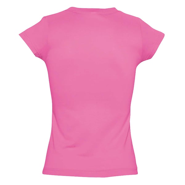 SOLs Womens/Ladies Moon V Neck Short Sleeve T-Shirt