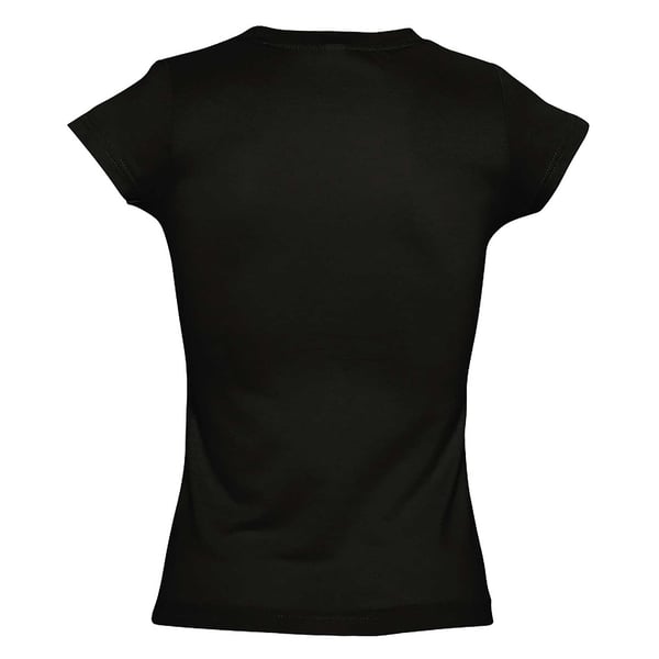 SOLs Womens/Ladies Moon V Neck Short Sleeve T-Shirt