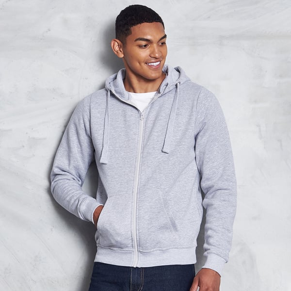 AWDis Just Hoods Mens Graduate Heavyweight Full Zip Hoodie