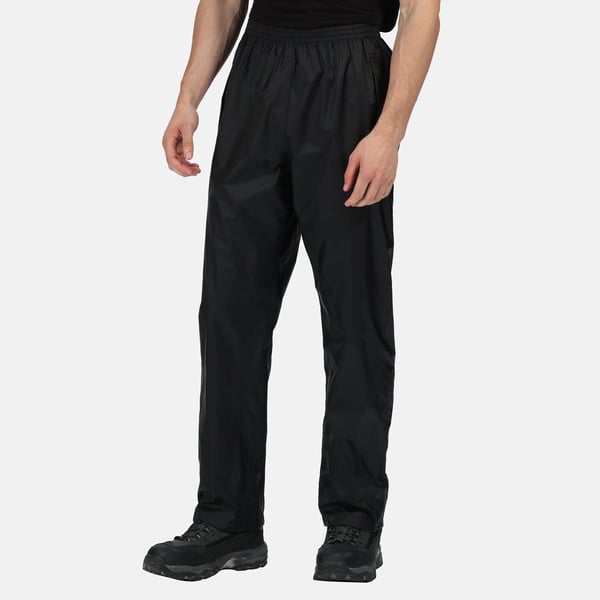 Regatta Pro Mens Packaway Waterproof Breathable Overtrousers