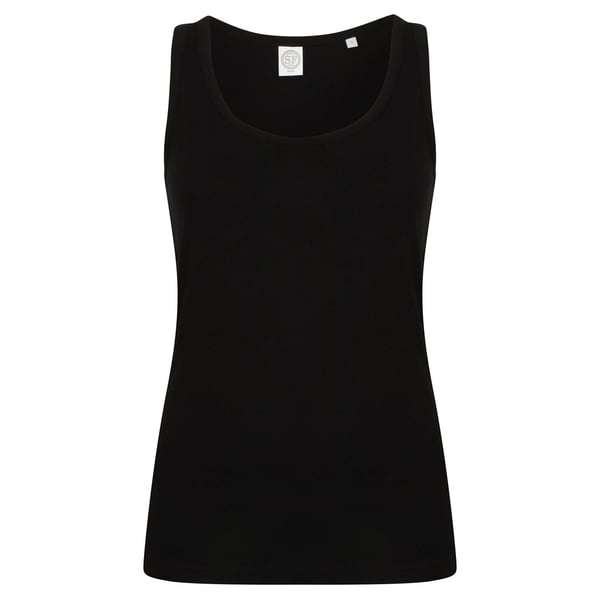 SF Womens/Ladies Feel Good Stretch vest uden ærmer