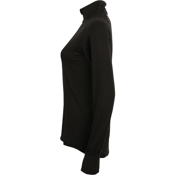 Tombo Womens/Ladies Long Sleeve Zip Neck Performance Top