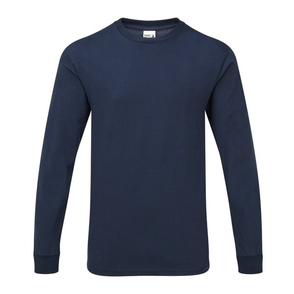 Gildan Herre Hammer Heavyweight langærmet T-shirt med lange ærmer