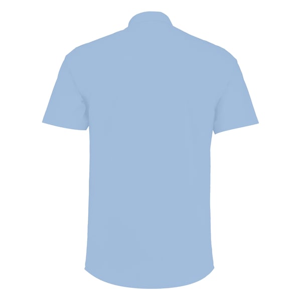 Kustom Kit Mens Short Sleeve Tailored Poplin Shirt
