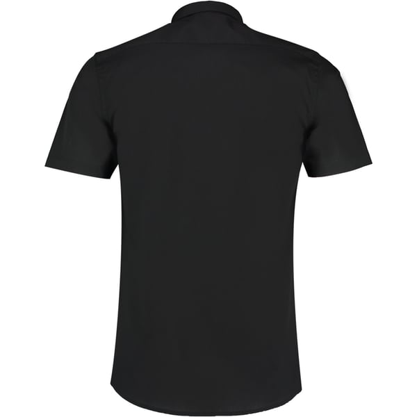 Kustom Kit Mens Short Sleeve Tailored Poplin Shirt
