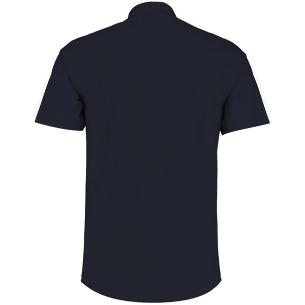 Kustom Kit Mens Short Sleeve Tailored Poplin Shirt
