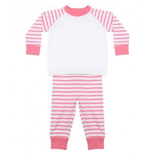Larkwood Baby Boys/Girls Striped Pyjamas