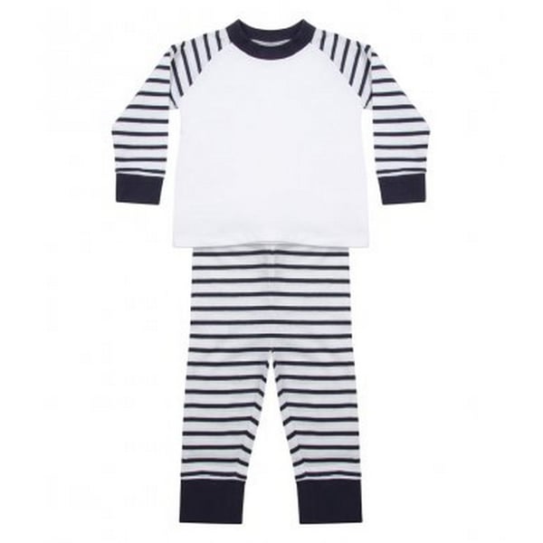 Larkwood Baby Boys/Girls Striped Pyjamas