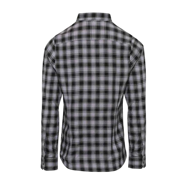 Premier Womens/Ladies Mulligan Check Long Sleeve Shirt