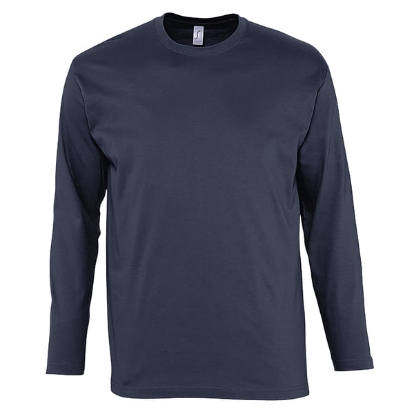 SOLS Herre Monarch langærmet T-shirt med lange ærmer