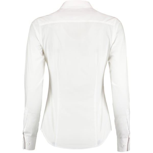 Kustom Kit Womens/Ladies Long Sleeve Tailored Poplin Shirt