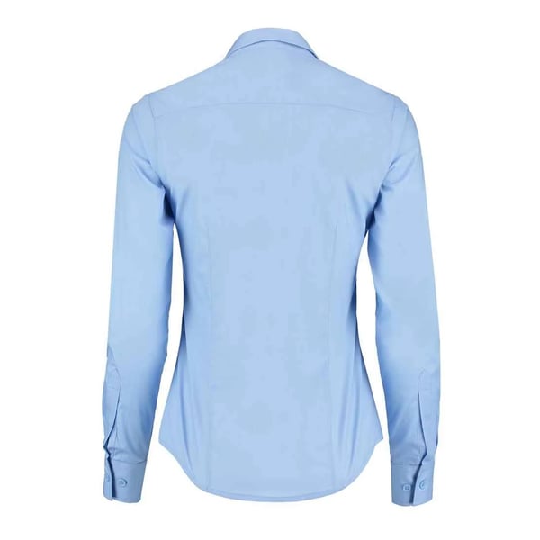 Kustom Kit Womens/Ladies Long Sleeve Tailored Poplin Shirt