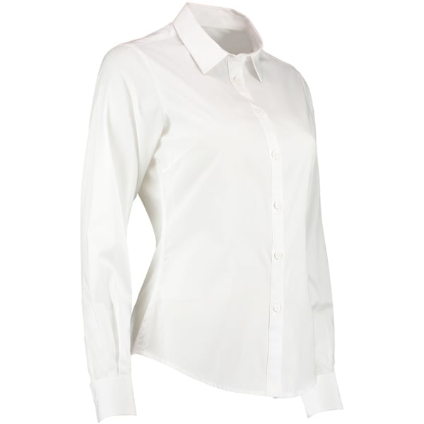 Kustom Kit Womens/Ladies Long Sleeve Tailored Poplin Shirt
