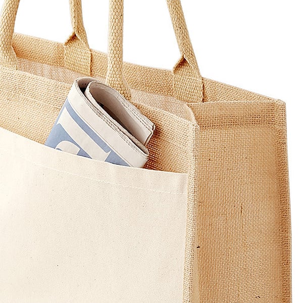 Westford Mill Pocket Jute Shopper