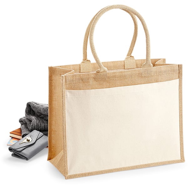 Westford Mill Pocket Jute Shopper