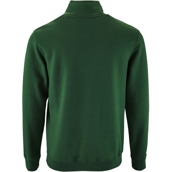 SOLS Herre Stan Sweatshirt med kontrast lynlås i halsen