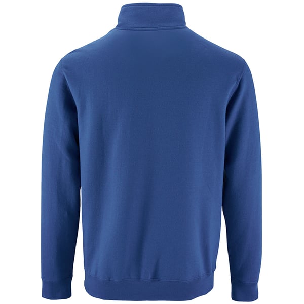 SOLS Herre Stan Sweatshirt med kontrast lynlås i halsen