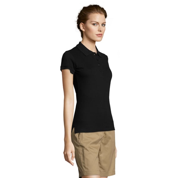SOLS Womens/Ladies People Pique Short-Sleeved Polo Shirt