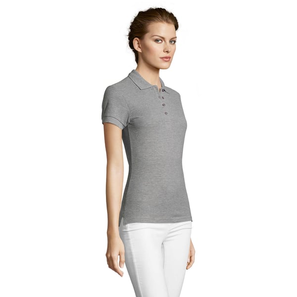 SOLS Womens/Ladies People Pique Short-Sleeved Polo Shirt