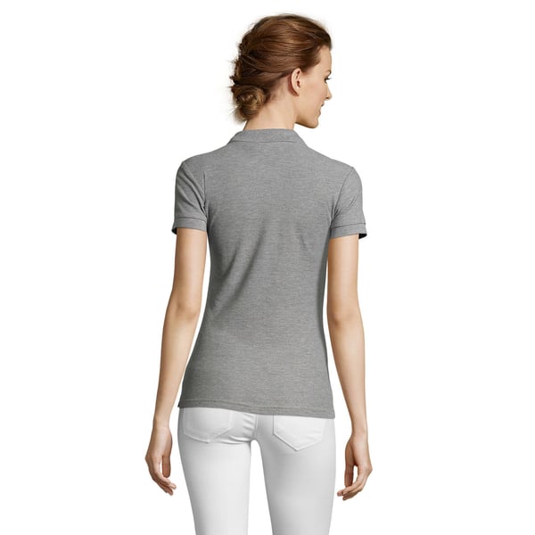 SOLS Womens/Ladies People Pique Short-Sleeved Polo Shirt