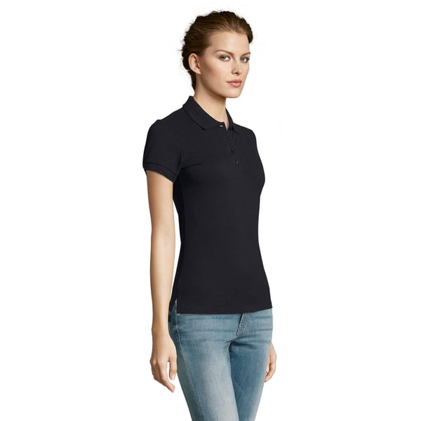 SOLS Womens/Ladies People Pique Short-Sleeved Polo Shirt