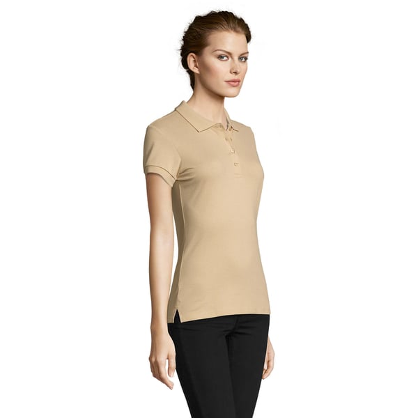 SOLS Womens/Ladies People Pique Short-Sleeved Polo Shirt