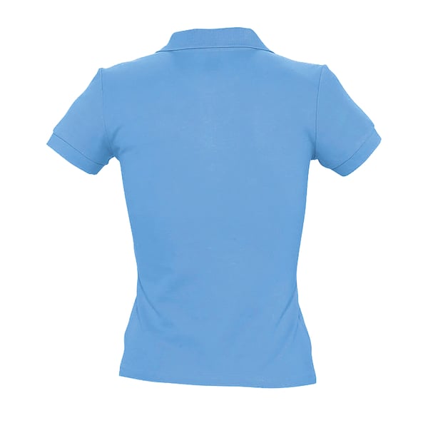 SOLS Womens/Ladies People Pique Short-Sleeved Polo Shirt