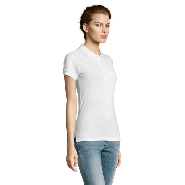 SOLS Womens/Ladies People Pique Short-Sleeved Polo Shirt