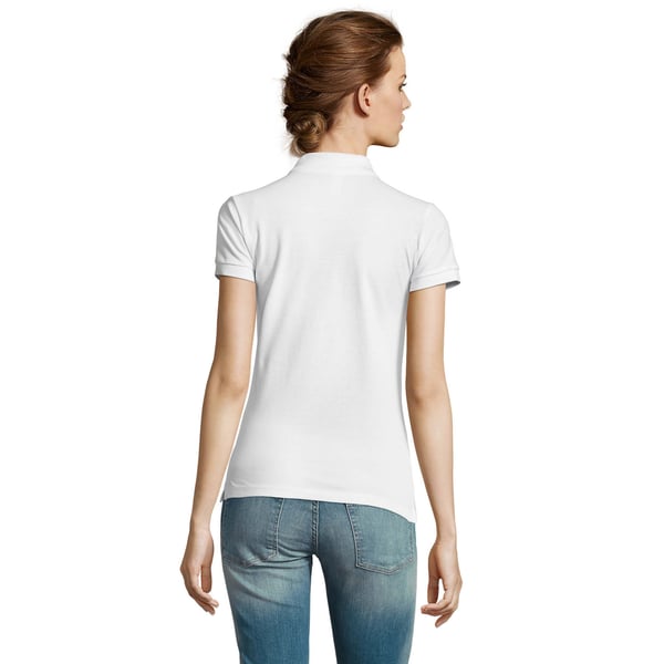 SOLS Womens/Ladies People Pique Short-Sleeved Polo Shirt