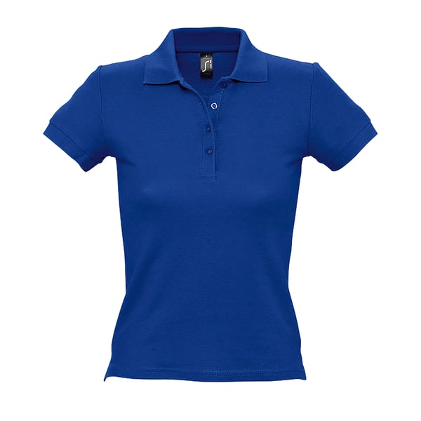 SOLS Womens/Ladies People Pique Short-Sleeved Polo Shirt