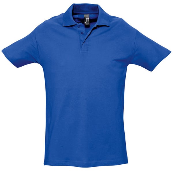SOLS Herre Spring II kortærmet poloshirt med kraftig vægt med korte ærmer SOLS Herre Spring II kortærmet poloshirt med kraftig vægt med korte ærmer