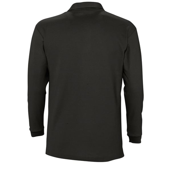SOLS Mens Winter II Long Sleeve Pique Cotton Polo Shirt