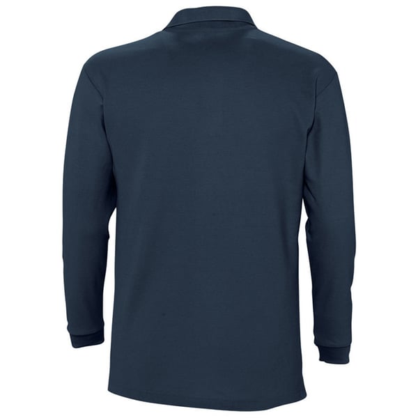 SOLS Mens Winter II Long Sleeve Pique Cotton Polo Shirt