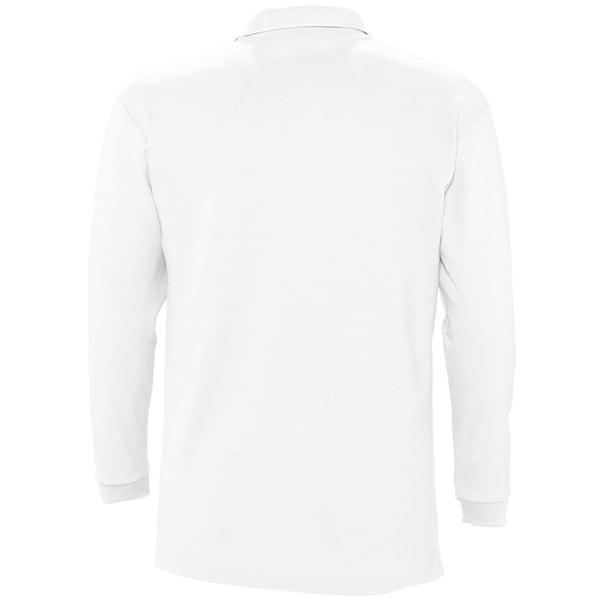 SOLS Mens Winter II Long Sleeve Pique Cotton Polo Shirt