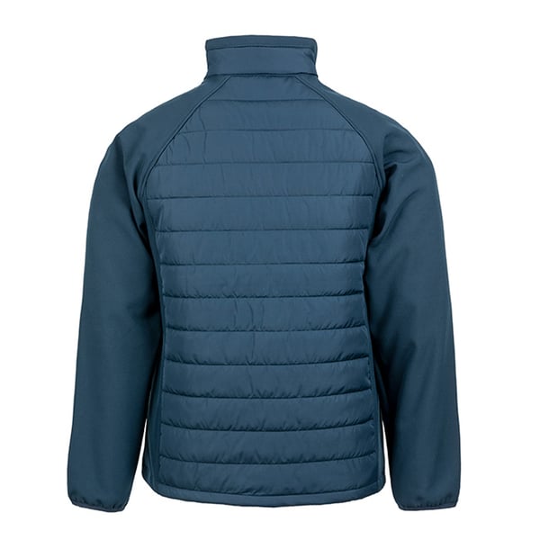 Result Herr Svart Compass Vadderad Softshelljacka