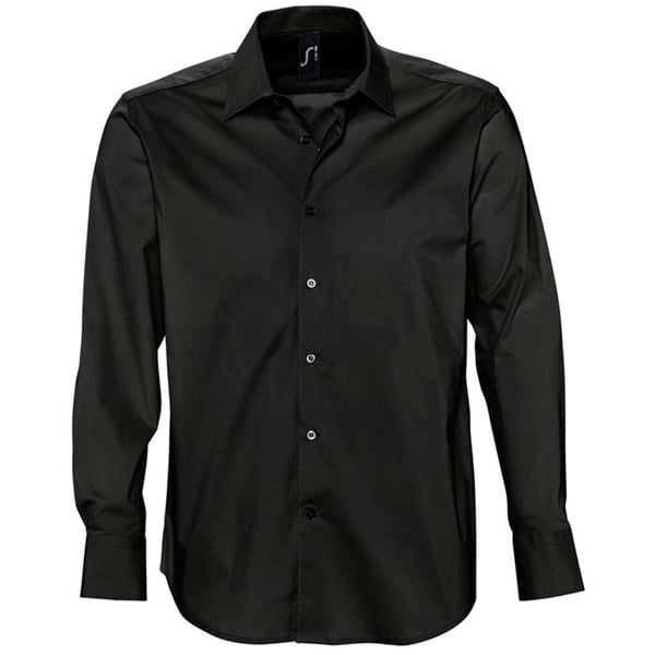 SOLS Mens Brighton Long Sleeve Fitted Work Shirt