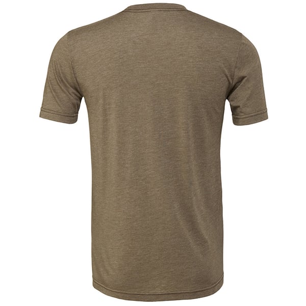 Bella + Canvas Adults Unisex Heather CVC T-Shirt