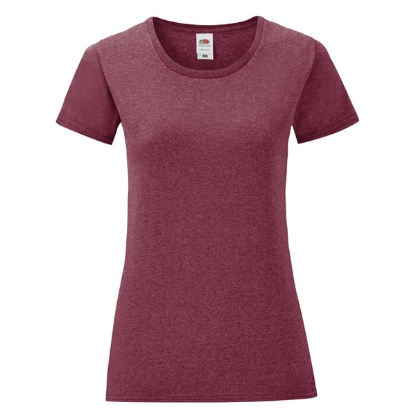 Fruit Of The Loom Womens/Ladies Iconic T-Shirt