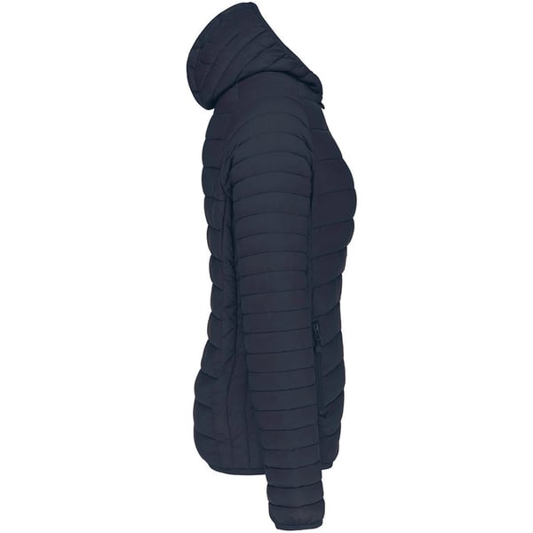 Kariban Womens/Ladies Lightweight Hooded Padded Jacket