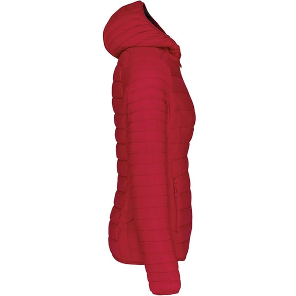 Kariban Womens/Ladies Lightweight Hooded Padded Jacket