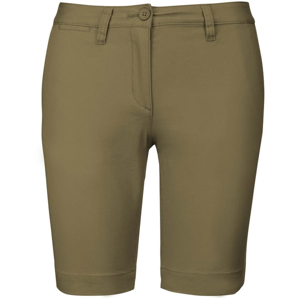 Kariban Womens/Ladies Chino Bermuda Shorts
