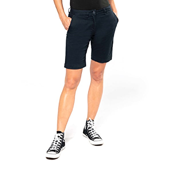 Kariban Chino bermudashorts til kvinder/damer