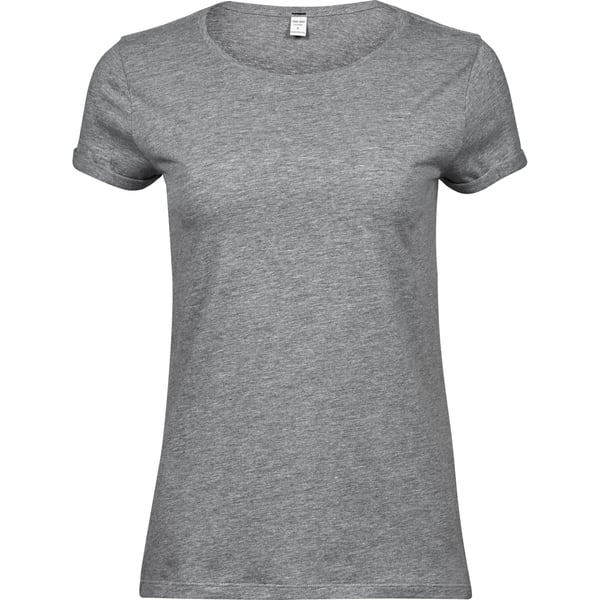 Tee Jays Naisten/Naisten Roll-Up T-paita