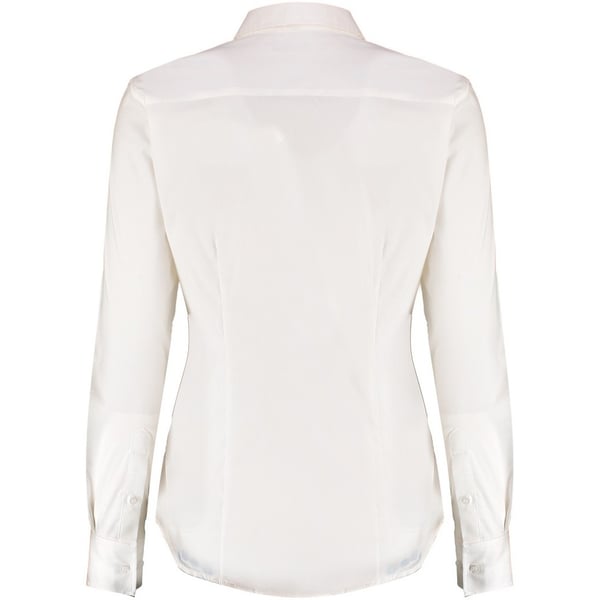 Kustom Kit Womens/Ladies Long Sleeve Tailored Stretch Oxford Shirt